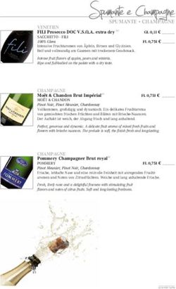 Spumante e Champagne - Ristorante Arlecchino