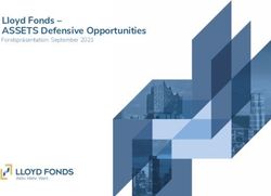 Lloyd Fonds - ASSETS Defensive Opportunities - Fondspr&auml;sentation: September 2021 - Fondspr&auml;sentation