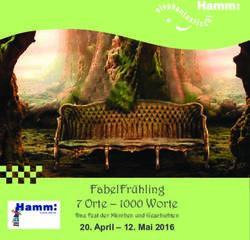 FabelFr&uuml;hling 7 Orte - 1000 Worte - April - 12. Mai 2016 Das Fest der M&auml;rchen und Geschichten - Erz&auml;hlkreis Hamm