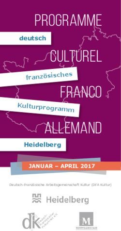 Programme culturel franco allemand - franz&ouml;sisches - Montpellier-Haus Heidelberg