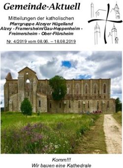 Gemeinde-Aktuell Mitteilungen der katholischen - Komm!!! Wir bauen eine Kathedrale - Bistum Mainz