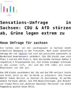 SENSATIONS-UMFRAGE IN SACHSEN: CDU & AFD ST&Uuml;RZEN AB, GR&Uuml;NE LEGEN EXTREM ZU - VOLKSVERPETZER