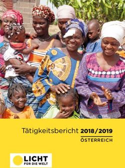 T&auml;tigkeitsbericht 2018 / 2019 - &Ouml;STERREICH