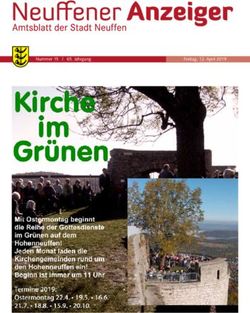 Nummer 15 | 65. Jahrgang Freitag, 12. April 2019 - Stadt Neuffen