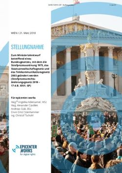 STELLUNGNAHME - Österreichisches Parlament