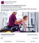 WAS DU BEWEGST, BEWEGT AUCH DICH - BLEIB' FLEXIBEL - integral fitness