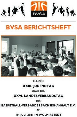 BVSA BERICHTSHEFT - JUGENDTAG XXVI. LANDESVERBANDSTAG BASKETBALL-VERBANDES SACHSEN-ANHALT E.V - BVSA Basketball-Verband Sachsen ...