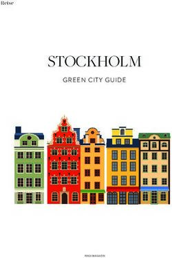 STOCKHOLM GREEN CITY GUIDE - Reise - FOGS Magazin