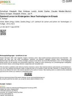 Spielend Lernen im Kindergarten. Neue Technologien im Einsatz