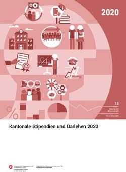 2020 Kantonale Stipendien und Darlehen 2020 - Kanton Appenzell ...
