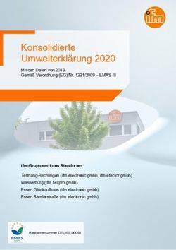 Konsolidierte Umwelterkl&auml;rung 2020 - EMAS.de