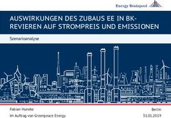 AUSWIRKUNGEN DES ZUBAUS EE IN BK- REVIEREN AUF STROMPREIS UND EMISSIONEN - Szenarioanalyse
