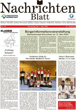 Bürgerinformationsveranstaltung - Quartierskonzept Schornsheim am 12. März 2024 - Oppenheimer Druckhaus