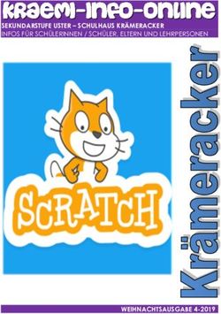 SEKUNDARSTUFE USTER - SCHULHAUS KR&Auml;MERACKER INFOS F&Uuml;R SCH&Uuml;LERINNEN / SCH&Uuml;LER, ELTERN UND LEHRPERSONEN - WEIHNACHTSAUSGABE 4-2019 - Schulhaus ...