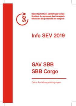 GAV SBB SBB Cargo Info SEV 2019 - SEV-Online