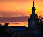 Markt Helmstadt Mitteilungsblatt - Abendstimmung in Helmstadt