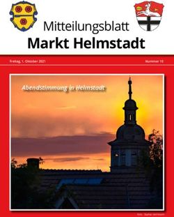 Markt Helmstadt Mitteilungsblatt - Abendstimmung in Helmstadt