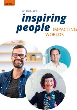 Inspiring people IMPACTING - Scout24