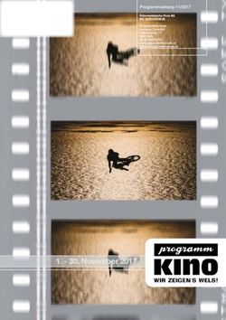 November 2017 - Programmzeitung 11/2017 - Programmkino Wels