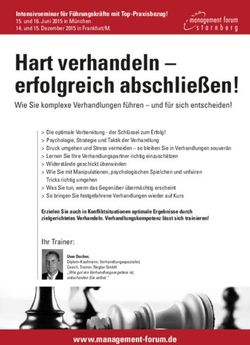 Hart verhandeln - erfolgreich abschlie&szlig;en! - Wie Sie komplexe Verhandlungen f&uuml;hren - und f&uuml;r sich entscheiden!