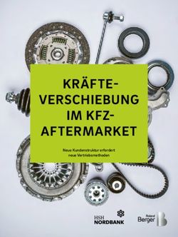 KR&Auml;FTE VERSCHIEBUNG IM KFZ AFTERMARKET - Neue Kundenstruktur erfordert neue Vertriebsmethoden - Roland Berger