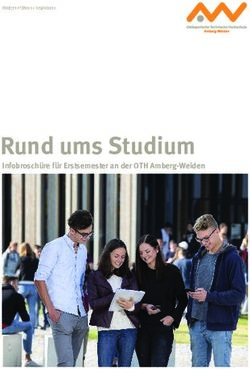 Rund ums Studium Infobrosch&uuml;re f&uuml;r Erstsemester an der OTH Amberg-Weiden