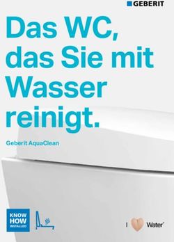 Das WC, das Sie mit Wasser reinigt - Geberit AquaClean