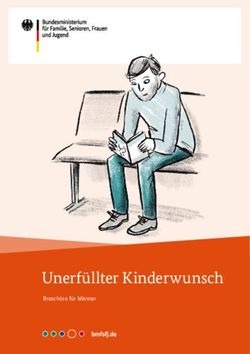 Unerf&uuml;llter Kinderwunsch - Brosch&uuml;re f&uuml;r M&auml;nner - BMFSFJ