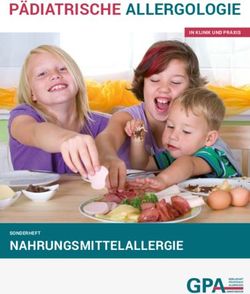 P&Auml;DIATRISCHE ALLERGOLOGIE - NAHRUNGSMITTELALLERGIE - IN KLINIK UND PRAXIS - P&auml;diatrische ...