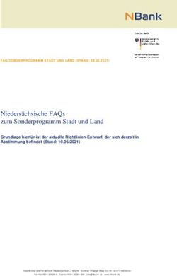 Niedersächsische FAQs zum Sonderprogramm Stadt und Land