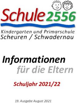 Informationen f&uuml;r die Eltern - Schule 2556