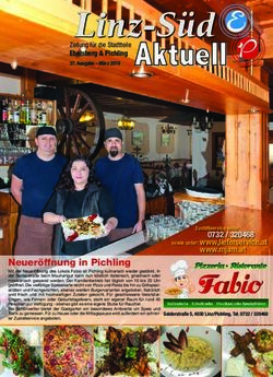 Neuer&ouml;ffnung in Pichling - Ebelsberg & Pichling Zeitung f&uuml;r die Stadtteile - Linz-S&uuml;d