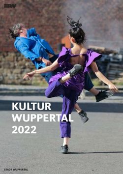 KULTUR WUPPERTAL 2022 - STADT WUPPERTAL