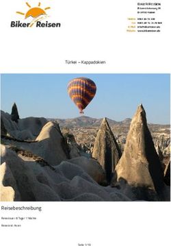 Reisebeschreibung - T&uuml;rkei - Kappadokien - BIKER REISEN