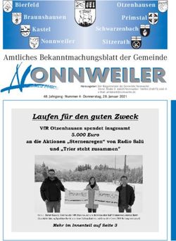 ONNWEILER Amtliches Bekanntmachungsblatt der Gemeinde