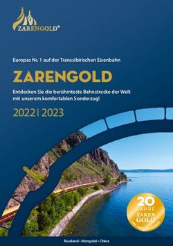 Zarengold 2022 I 2023 - Europas Nr. 1 auf der Transsibirischen Eisenbahn Entdecken Sie die berühmteste Bahnstrecke der Welt mit unserem ...