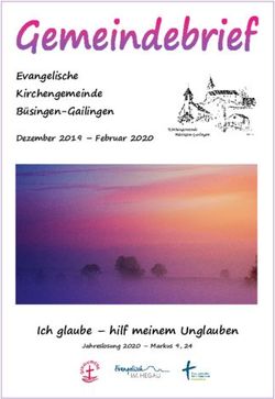 Ich glaube - hilf meinem Unglauben - Evangelische Kirchengemeinde Büsingen-Gailingen - Ev. Kirchengemeinde ...