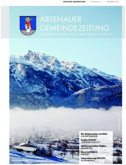 ABTENAUER GEMEINDEZEITUNG - INFORMATIONEN AUS DEM GEMEINDEAMT