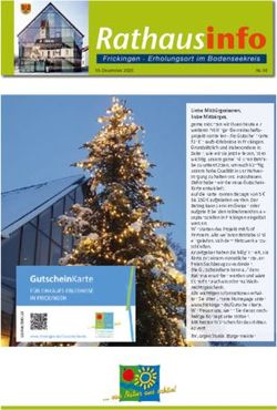 Liebe Mitb&uuml;rgerinnen, liebe Mitb&uuml;rger, Gemeinde Frickingen