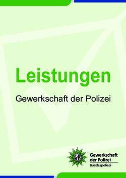 LEISTUNGEN GEWERKSCHAFT DER POLIZEI - GDP