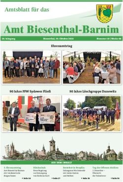 Ehrenamtstag - Amt Biesenthal-Barnim
