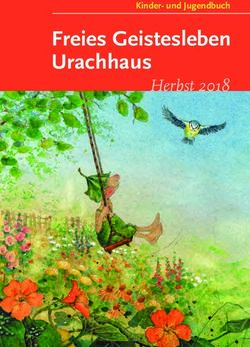 Freies Geistesleben Urachhaus - Herbst 2018 Kinder- und Jugendbuch
