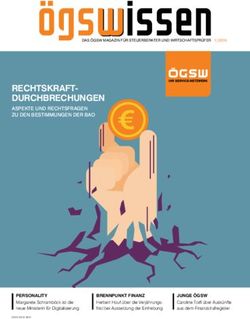RECHTSKRAFT-DURCHBRECHUNGEN - ASPEKTE UND RECHTSFRAGEN ZU DEN BESTIMMUNGEN DER BAO - &Ouml;GSW