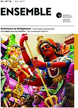 Reformen in Religionen - Eine bunte Gemeinschaft? - Les religions face aux réformes - Une communauté bigarrée? - Refbejuso