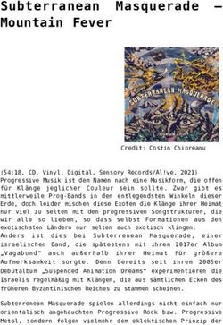 Subterranean Masquerade - Mountain Fever - Betreutes ...