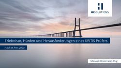 Erlebnisse, H&uuml;rden und Herausforderungen eines KRITIS Pr&uuml;fers - Hack im Pott 2020 Manuel (HonkHase) Atug