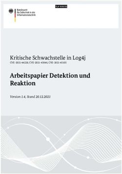 Arbeitspapier Detektion und Reaktion - Kritische Schwachstelle in Log4j CVE-2021-44228, CVE-2021-45046, CVE-2021-45105 - BSI