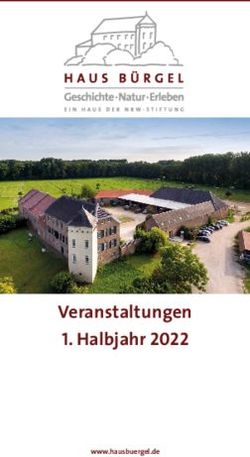 Veranstaltungen 1. Halbjahr 2022 - www.hausbuergel.de - Stadt Monheim am Rhein