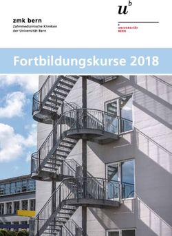 Fortbildungskurse 2018 - CCDE