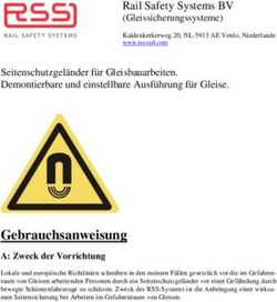 Gebrauchsanweisung - Rail Safety Systems